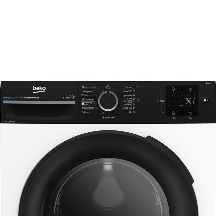 Пералня BEKO BM3WFSU 39413 WPBB1 9.0 kg, 1400 об/min, ИНВЕРТОРЕН МОТОР