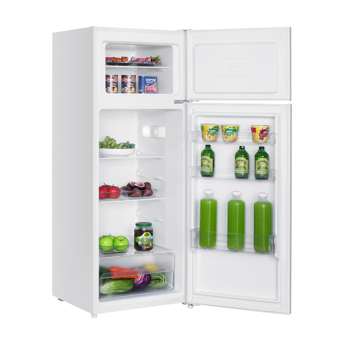 Хладилник с горен фризер BEKO RDSO 206 K40WN 143.00 см