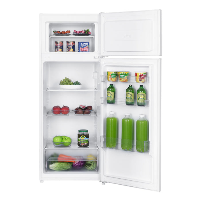 Хладилник с горен фризер BEKO RDSO 206 K40WN 143.00 см