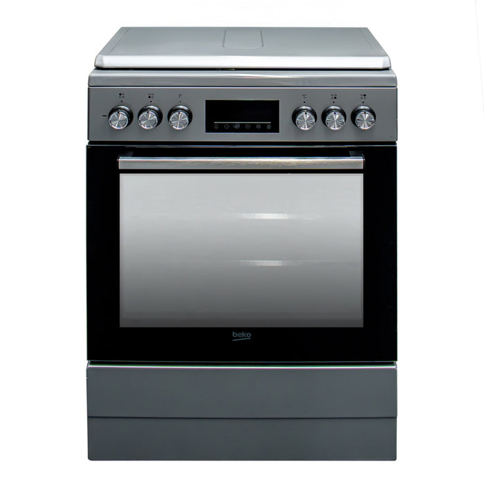 Комбинирана печка BEKO FBE 64320 SDN/ГАЗ A, 2 ГАЗОВИ И 2 ЕЛЕКТРИЧЕСКИ, БУТОН ЗА ЗАПАЛВАНЕ, ЕЛЕКТРОНЕН ТАЙМЕР