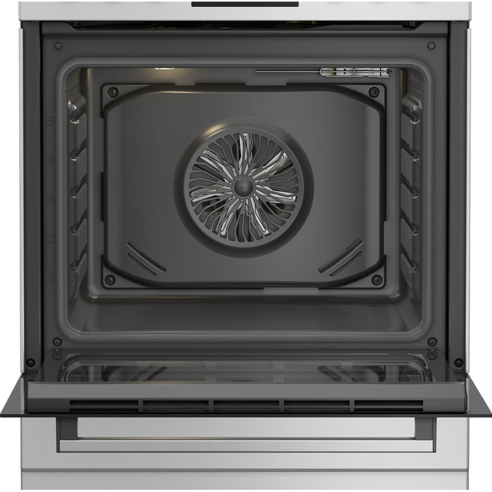 Комбинирана печка BEKO FBE 64320 SDN/ГАЗ A, 2 ГАЗОВИ И 2 ЕЛЕКТРИЧЕСКИ, БУТОН ЗА ЗАПАЛВАНЕ, ЕЛЕКТРОНЕН ТАЙМЕР