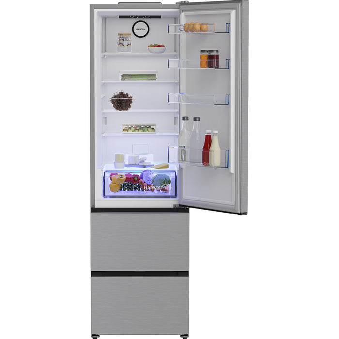 Хладилник с долен фризер BEKO B3RGNA 354 HXB1 203.50 см