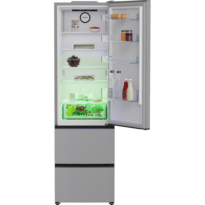 Хладилник с долен фризер BEKO B3RGNA 354 HXB1 203.50 см