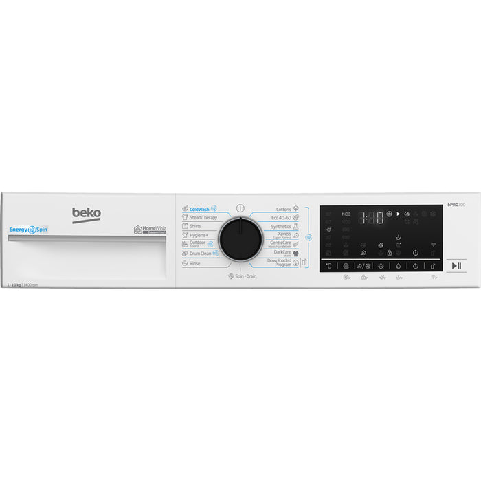Пералня BEKO B7WFU 610418 WB 10.0 kg, 1400 об/min, ИНВЕРТОРЕН МОТОР