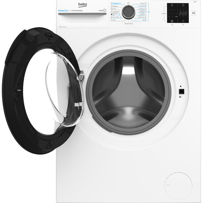 Пералня BEKO BM3WFSU 38013 WA 8.0 kg, 1000 об/min, ИНВЕРТОРЕН МОТОР