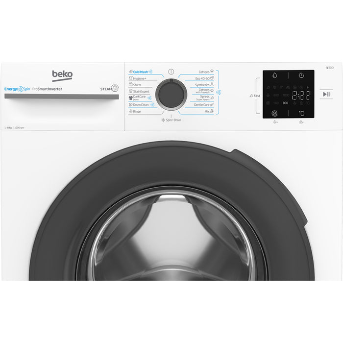 Пералня BEKO BM3WFSU 38013 WA 8.0 kg, 1000 об/min, ИНВЕРТОРЕН МОТОР