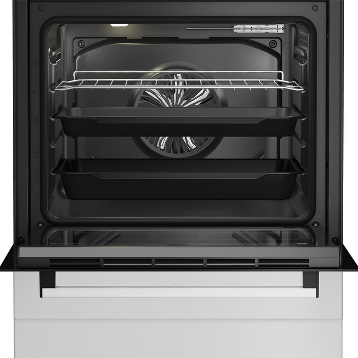 Комбинирана печка BEKO FBE 64010 WDN/ГАЗ A, 2 ГАЗОВИ И 2 ЕЛЕКТРИЧЕСКИ, БУТОН ЗА ЗАПАЛВАНЕ