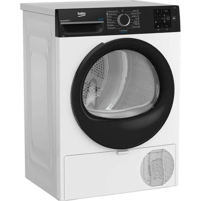Сушилня BEKO BM3T 38239 WBB КОНДЕНЗАЦИОННА С ТЕРМОПОМПА, 8.0 kg