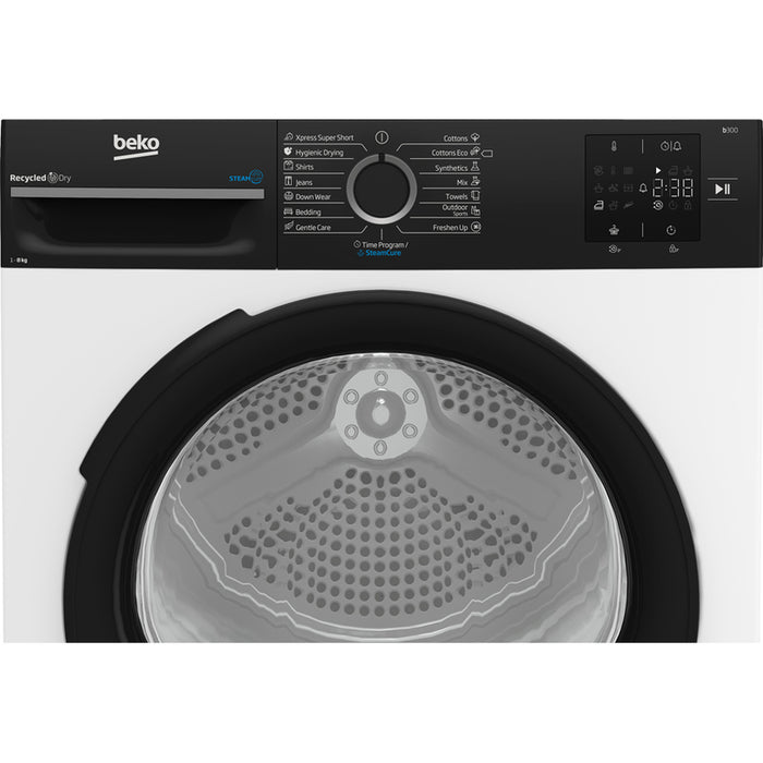Сушилня BEKO BM3T 38239 WBB КОНДЕНЗАЦИОННА С ТЕРМОПОМПА, 8.0 kg