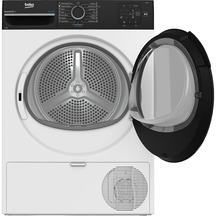 Сушилня BEKO BM3T 38239 WBB КОНДЕНЗАЦИОННА С ТЕРМОПОМПА, 8.0 kg