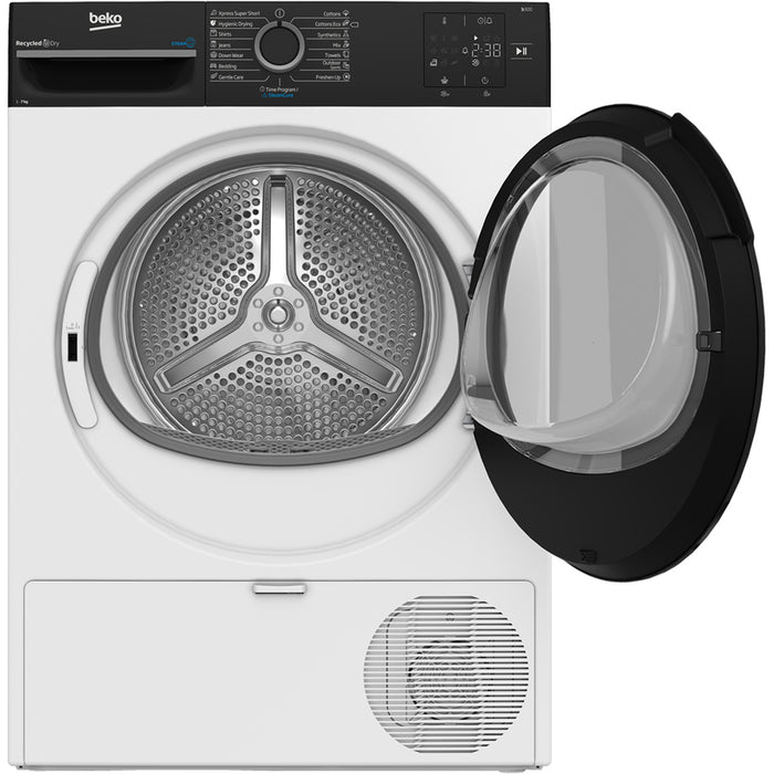 Сушилня BEKO BM3T 37239 WBB КОНДЕНЗАЦИОННА С ТЕРМОПОМПА, 7.0 kg