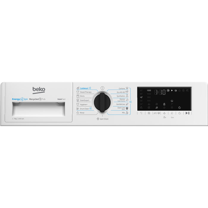 Пералня за вграждане BEKO B3WBT 671415 W 7.0 kg, 1200 об/min, ИНВЕРТОРЕН МОТОР