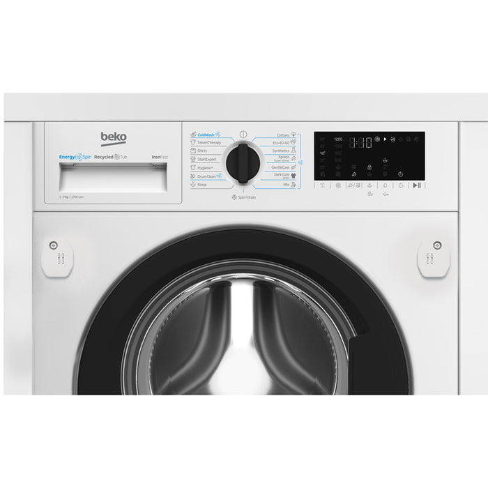 Пералня за вграждане BEKO B3WBT 671415 W 7.0 kg, 1200 об/min, ИНВЕРТОРЕН МОТОР