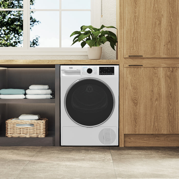 Сушилня BEKO B5T 49243 W КОНДЕНЗАЦИОННА С ТЕРМОПОМПА, 9.0 kg