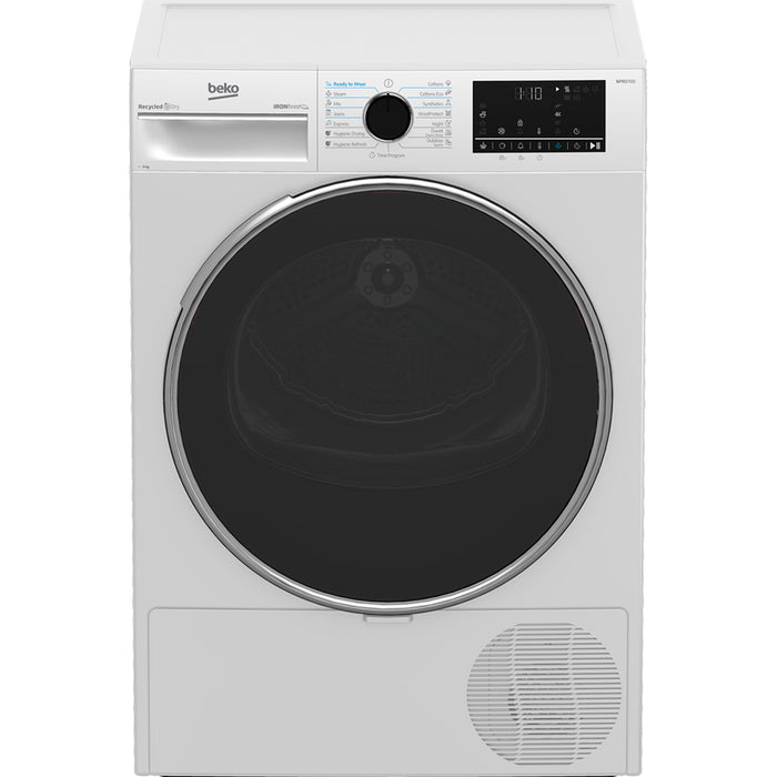Сушилня BEKO B5T 49243 W КОНДЕНЗАЦИОННА С ТЕРМОПОМПА, 9.0 kg