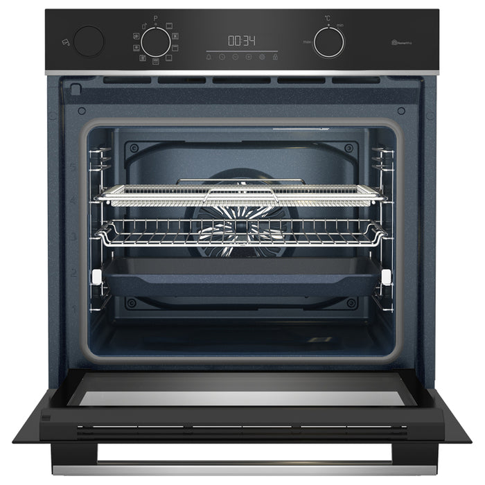 Фурнa за вграждане BEKO BBISA 13300 XMPEC 72, А+, ТЕЛЕСКОПИЧНА СИСТЕМА, ПИРОЛИТИЧНО ПОЧИСТВАНЕ