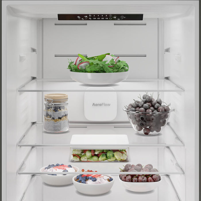 Хладилник с долен фризер BEKO B3RCNA 375 HXB 186.50 см