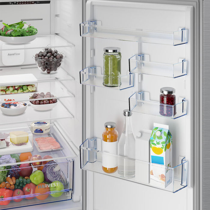 Хладилник с долен фризер BEKO B3RCNA 375 HXB 186.50 см