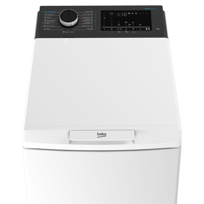 Пералня с горно зареждане BEKO TB 721 DAESEE 7.0 kg, 1200 об/min, ИНВЕРТОРЕН МОТОР