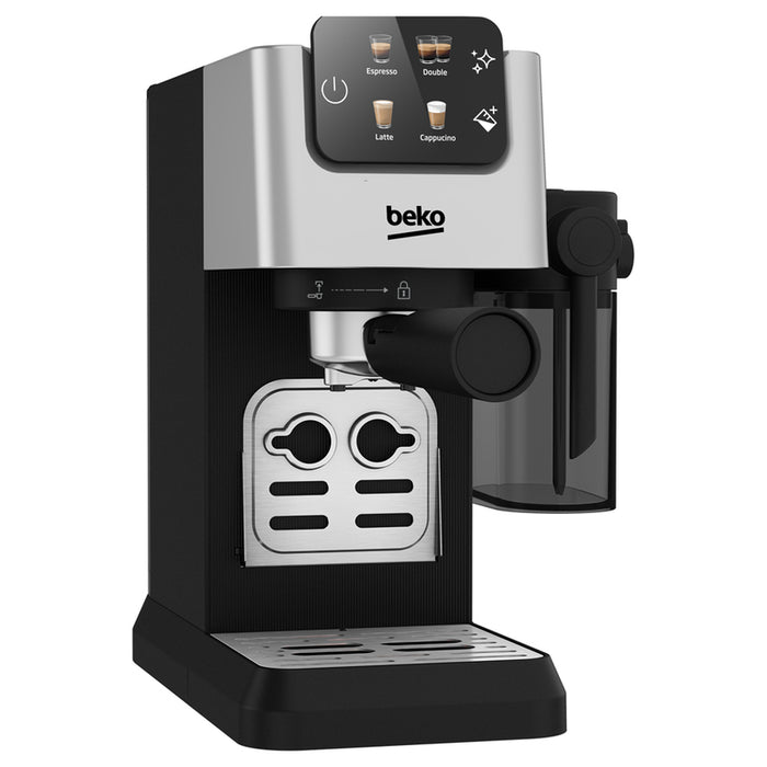 Кафемашина BEKO CEP 5304 X 1100.00 ml, АВТОМАТИЧНА КАПУЧИНО СИСТЕМА, 15.00 bar, ЧЕРЕН