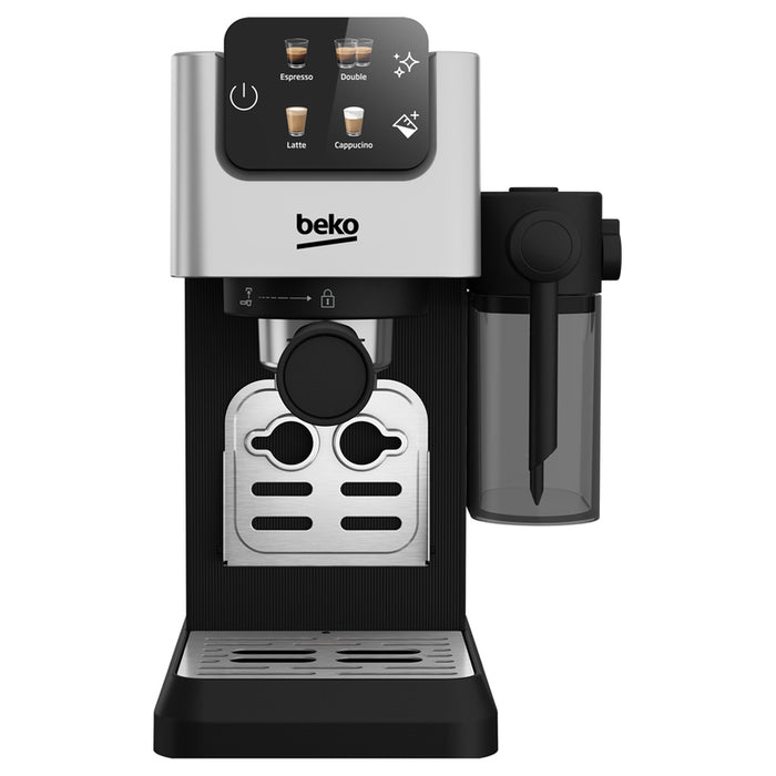 Кафемашина BEKO CEP 5304 X 1100.00 ml, АВТОМАТИЧНА КАПУЧИНО СИСТЕМА, 15.00 bar, ЧЕРЕН