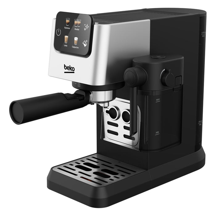 Кафемашина BEKO CEP 5304 X 1100.00 ml, АВТОМАТИЧНА КАПУЧИНО СИСТЕМА, 15.00 bar, ЧЕРЕН