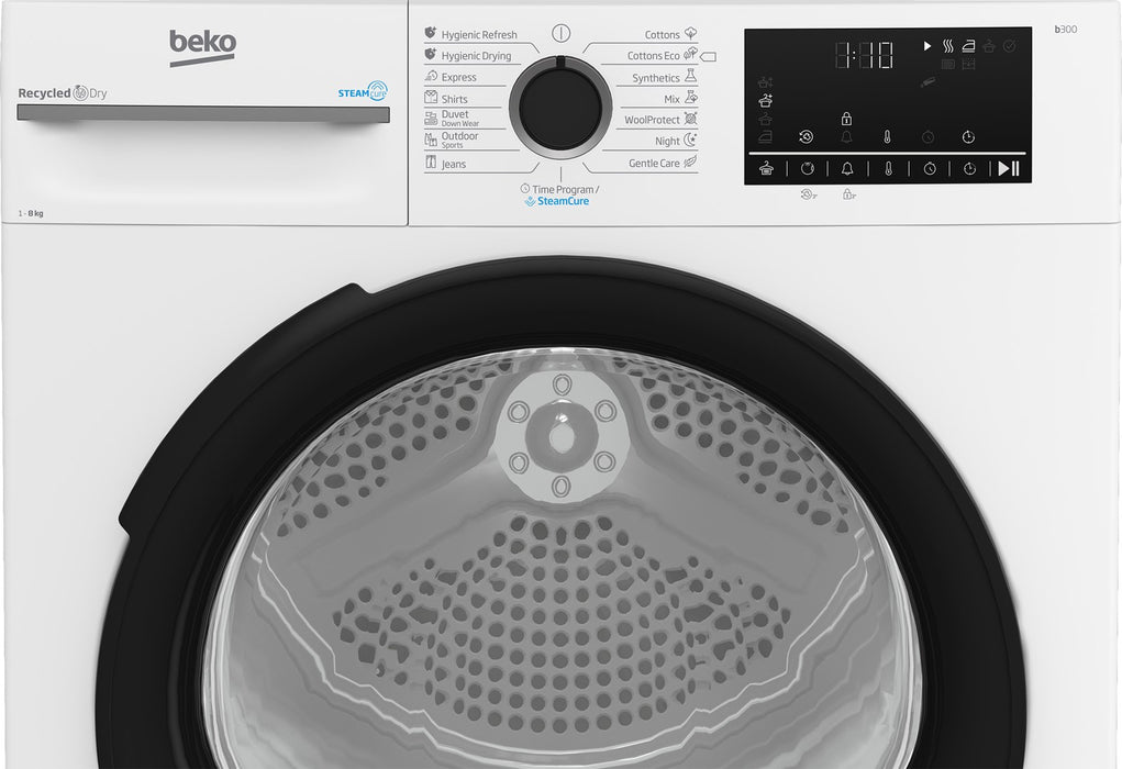 Beko BM3T49249W сушилня Свободностояща Предно зареждане 8 кг Бяла
