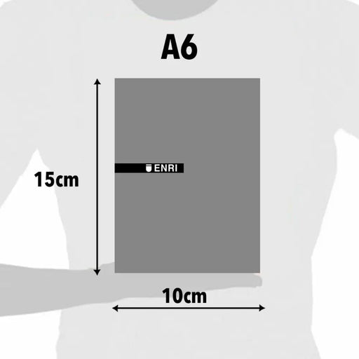 Бележника ENRI Бял A6 80 Листи 4 mm (10 броя)