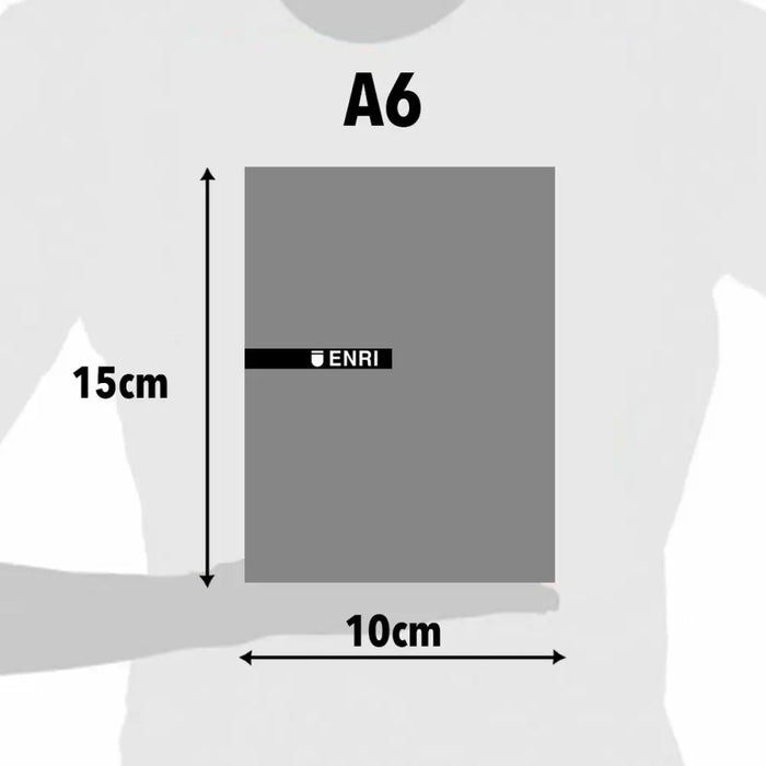 Бележника ENRI Бял A6 80 Листи 4 mm (10 броя)