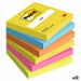 Бележника Post-it 76 x 76 mm Многоцветен 100 Листи (12 броя)