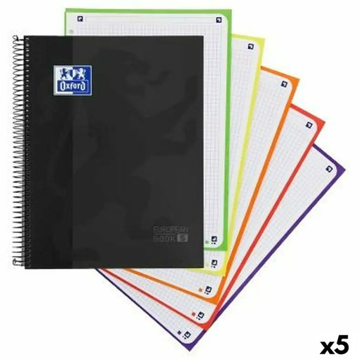 Бележник със Спирала Oxford CLASSIC EUROPEANBOOK Черен A4