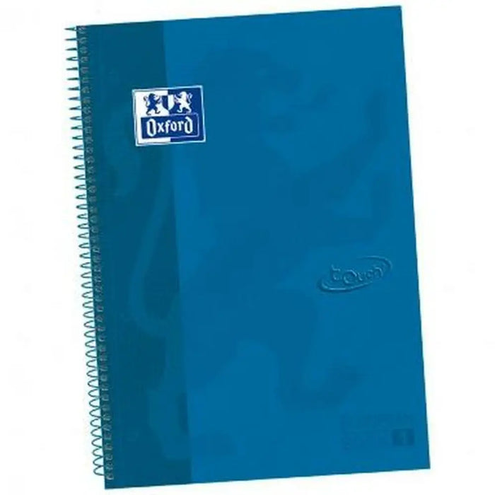 Бележник със Спирала Oxford TOUCH EUROPEANBOOK Син A4+ 80