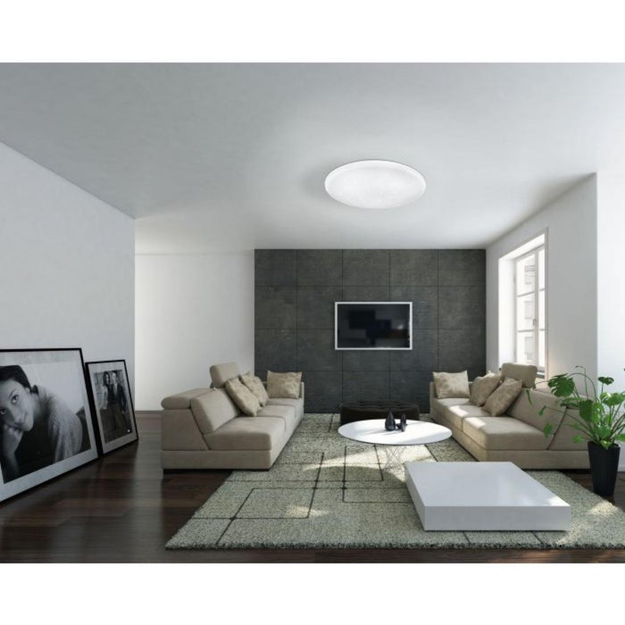 LED ПЛАФОН Ф33 1440LM IP44 МЕТАЛ БЯЛ