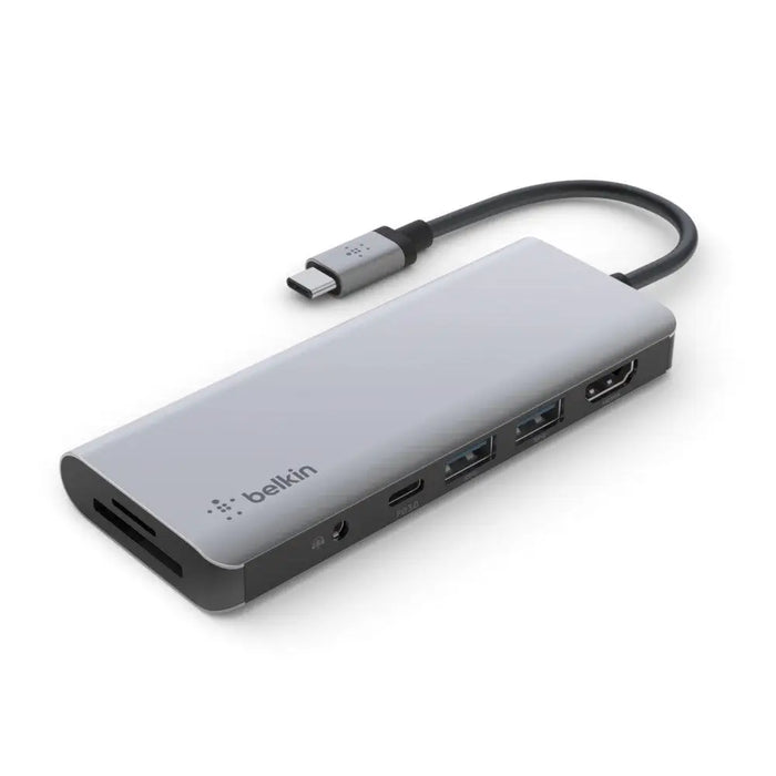 Belkin AVC009btSGY Hub USB 3.2 Gen 1 (3.1 Gen 1) Type-C