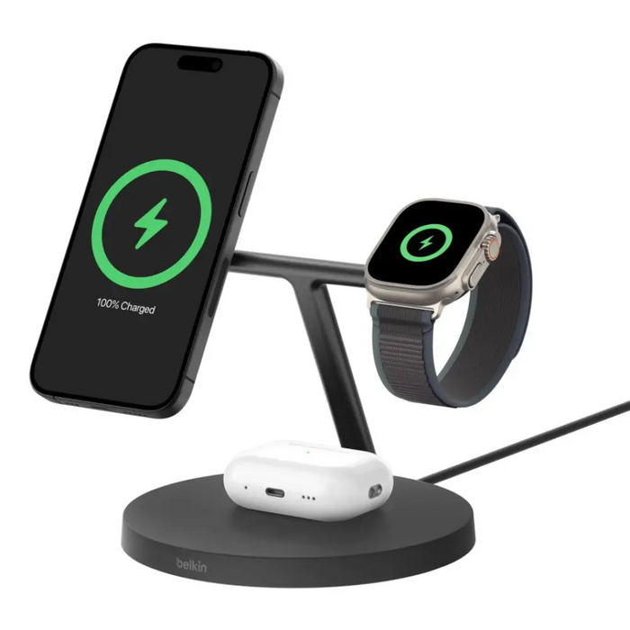 Belkin BoostCharge Pro Слушалки Смартфон Смартчасовник