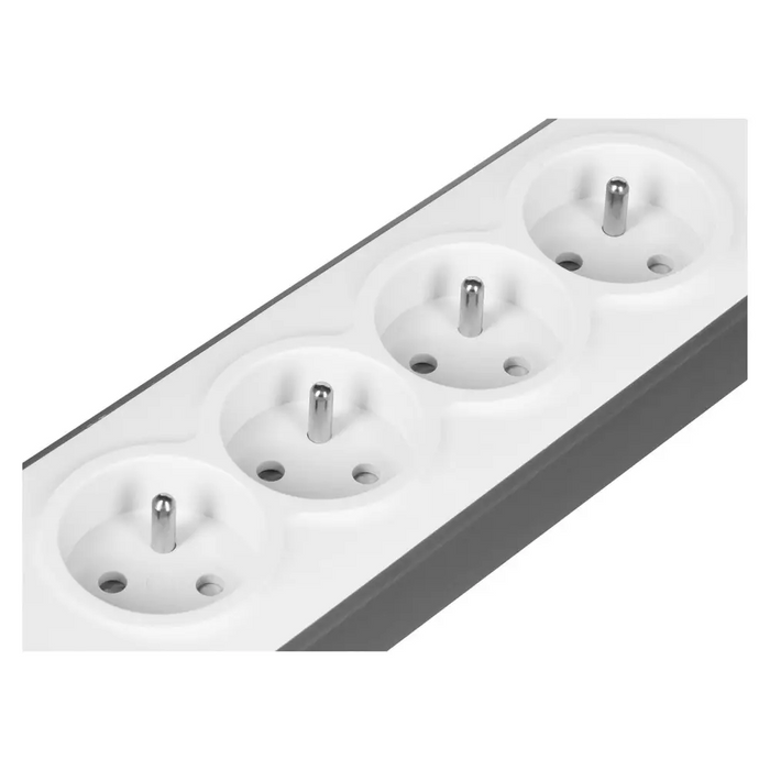 Belkin BSV401CA2M защита от пренапрежение Черен Бял 4 AC