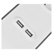 Belkin BSV401CA2M защита от пренапрежение Черен Бял 4 AC