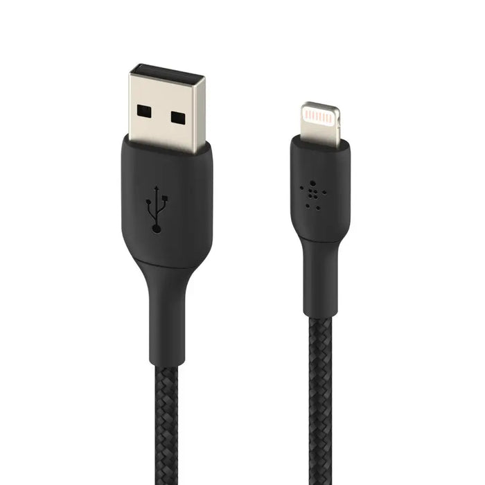 Belkin CAA002BT2MBK светкавичен кабел 2 м Черен