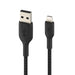 Belkin CAA002BT2MBK светкавичен кабел 2 м Черен