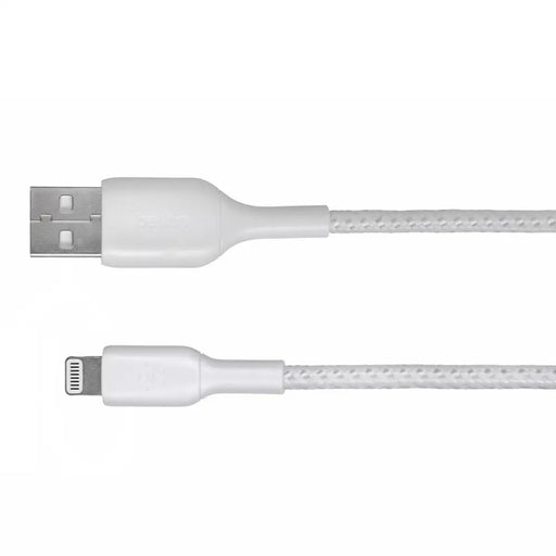 Belkin CAA002BT2MWH Lightning кабел 2 м Бял