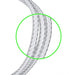 Belkin CAA002BT2MWH Lightning кабел 2 м Бял