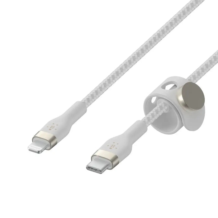 Belkin CAA011BT3MWH светкавичен кабел 3 м Бял