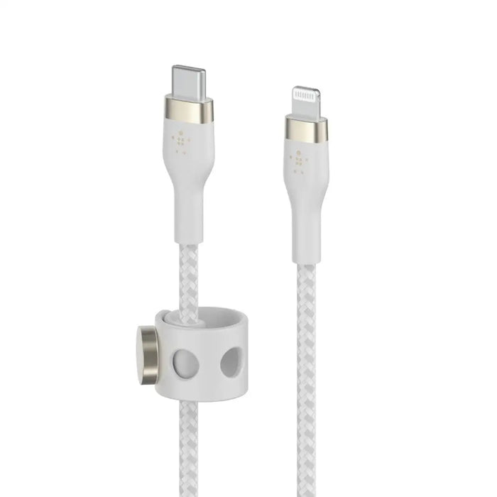 Belkin CAA011BT3MWH светкавичен кабел 3 м Бял