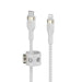 Belkin CAA011BT3MWH светкавичен кабел 3 м Бял