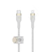 Belkin CAA011BT3MWH светкавичен кабел 3 м Бял