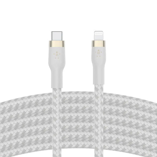 Belkin CAA011BT3MWH светкавичен кабел 3 м Бял