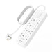 Belkin Connect Бял 8 AC контакт(а) 2 m