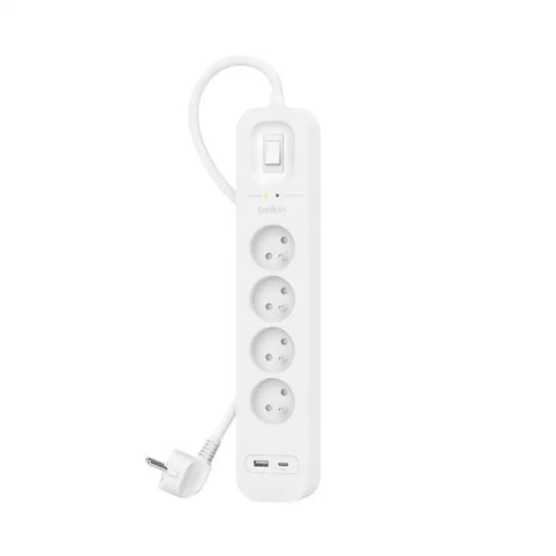 Belkin SRB001CA2M защита от пренапрежение Бял 4 AC изход(а)