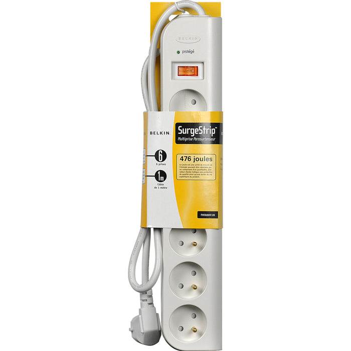 BELKIN 6 ГНЕЗДА /1М F9E600FR1M