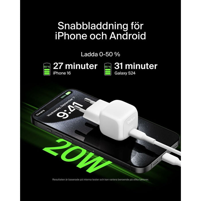 Кабел против мълнии Belkin WCA009KQ1MWH-B6 Бял